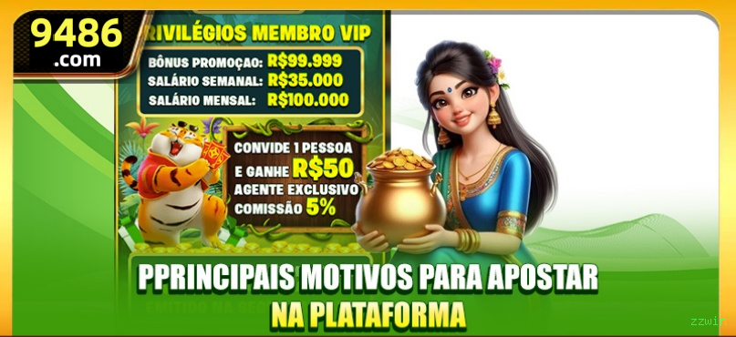 Aplicativo móvel zzwin para iOS e Android